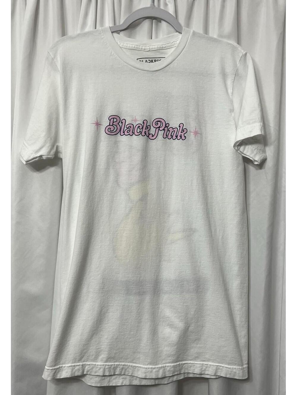 BLACKPINK T-Shirt Kpop Merch Graphic Tee Korean Girl Group Unisex Sz Medium